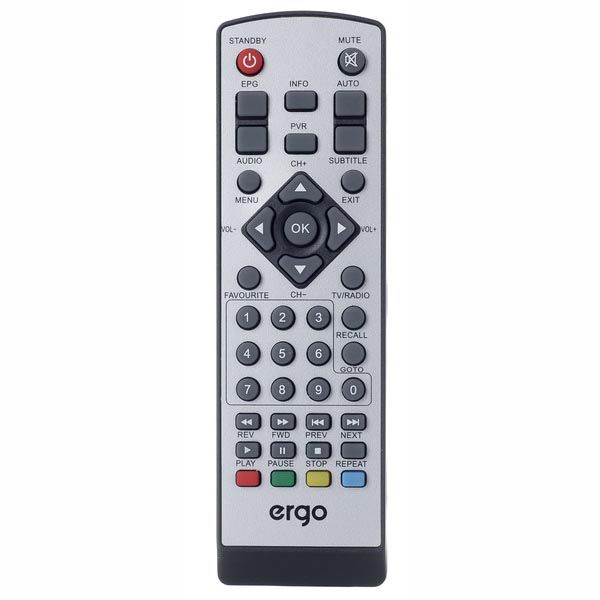 Цифровий декодер Ergo DVB-T2 1204